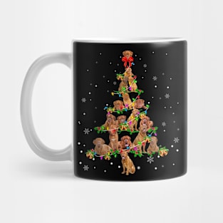 Dogue de Bordeaux Christmas Tree X-Mas Mug